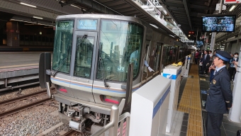 新今宮駅から京都駅の乗車記録(乗りつぶし)写真