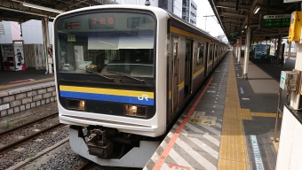 成田駅から鹿島神宮駅の乗車記録(乗りつぶし)写真