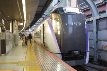 東京駅から松本駅の乗車記録(乗りつぶし)写真
