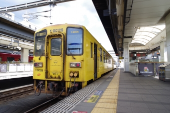 大分駅から庄内駅の乗車記録(乗りつぶし)写真