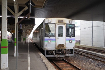 北見駅から旭川駅の乗車記録(乗りつぶし)写真