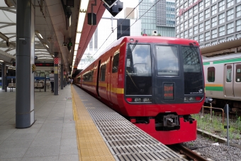 新宿駅から宝積寺駅の乗車記録(乗りつぶし)写真