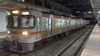 辰野駅から岡谷駅:鉄道乗車記録の写真