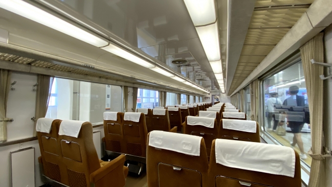 鉄道乗車記録の写真:車内設備、様子(1)        「車内の様子」