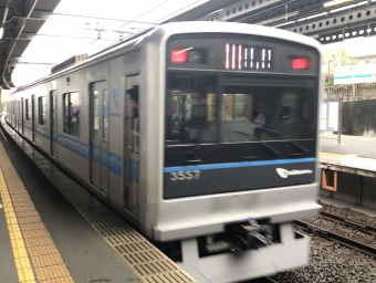 小田原駅から秦野駅の乗車記録(乗りつぶし)写真