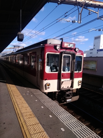 大阪難波駅から布施駅の乗車記録(乗りつぶし)写真