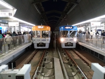 吉祥寺駅から神泉駅の乗車記録(乗りつぶし)写真