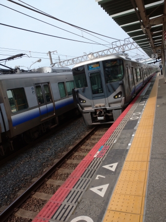 日根野駅から和歌山駅の乗車記録(乗りつぶし)写真