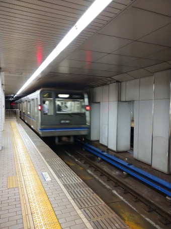 西梅田駅から岸里駅の乗車記録(乗りつぶし)写真