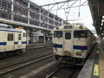鹿児島駅から鹿児島中央駅の乗車記録(乗りつぶし)写真