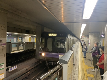 栄駅から金山駅の乗車記録(乗りつぶし)写真