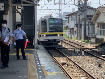 新栃木駅から新鹿沼駅の乗車記録(乗りつぶし)写真