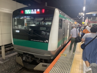新宿駅から渋谷駅:鉄道乗車記録の写真