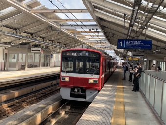 梅屋敷駅から京急蒲田駅の乗車記録(乗りつぶし)写真