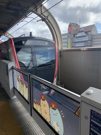京急蒲田駅から糀谷駅の乗車記録(乗りつぶし)写真