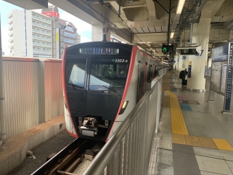 糀谷駅から京急蒲田駅の乗車記録(乗りつぶし)写真