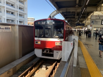 平和島駅から京急蒲田駅の乗車記録(乗りつぶし)写真
