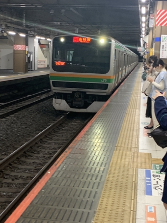 大宮駅から倉賀野駅の乗車記録(乗りつぶし)写真