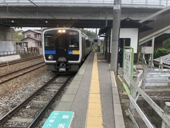 乙女駅から小諸駅の乗車記録(乗りつぶし)写真