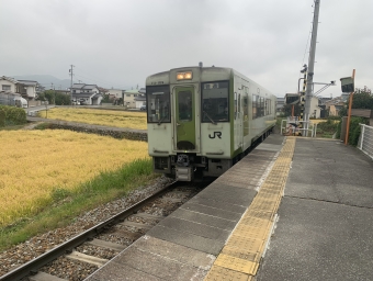滑津駅から乙女駅の乗車記録(乗りつぶし)写真