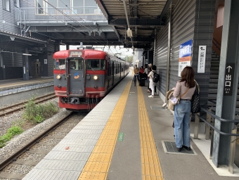 中軽井沢駅から軽井沢駅の乗車記録(乗りつぶし)写真
