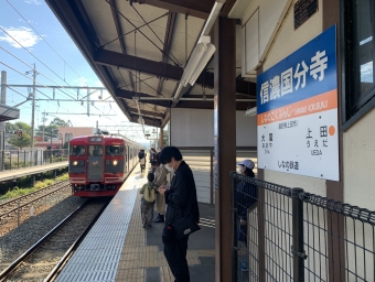 信濃国分寺駅から上田駅の乗車記録(乗りつぶし)写真