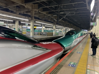 大宮駅から新青森駅の乗車記録(乗りつぶし)写真