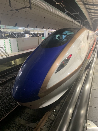 東京駅から上田駅:鉄道乗車記録の写真
