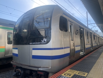 戸塚駅から逗子駅の乗車記録(乗りつぶし)写真
