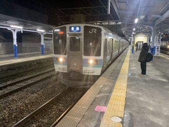 上諏訪駅から松本駅:鉄道乗車記録の写真
