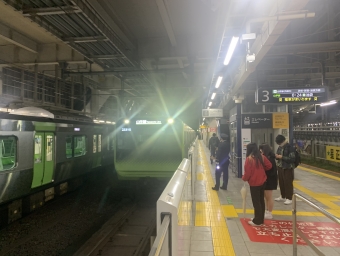 大崎駅から新宿駅:鉄道乗車記録の写真