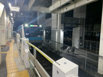 東十条駅から上野駅の乗車記録(乗りつぶし)写真