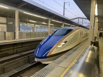 上田駅から東京駅:鉄道乗車記録の写真