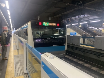 田町駅から品川駅:鉄道乗車記録の写真