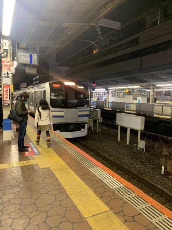 錦糸町駅から馬喰町駅の乗車記録(乗りつぶし)写真