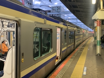 市川駅から千葉駅の乗車記録(乗りつぶし)写真