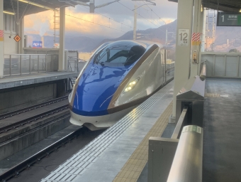 上田駅から大宮駅の乗車記録(乗りつぶし)写真