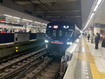 日吉駅から西谷駅の乗車記録(乗りつぶし)写真
