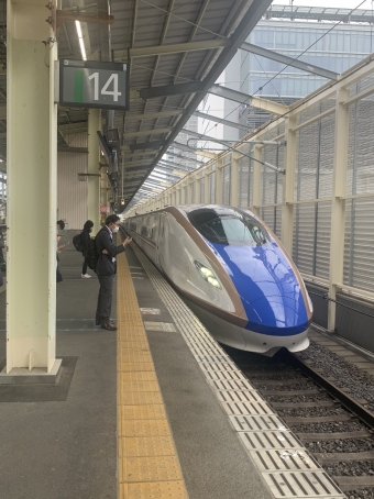 高崎駅から熊谷駅の乗車記録(乗りつぶし)写真