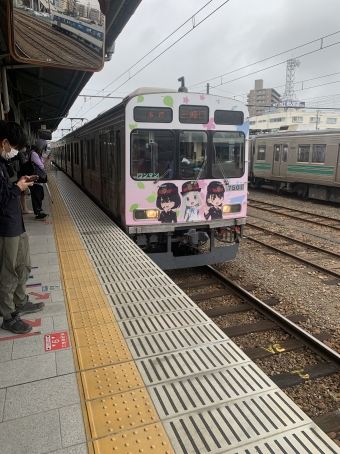 熊谷駅からひろせ野鳥の森駅の乗車記録(乗りつぶし)写真
