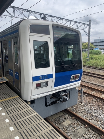 所沢駅から飯能駅の乗車記録(乗りつぶし)写真