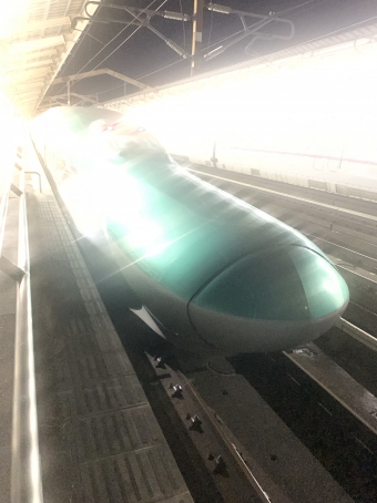 大宮駅から盛岡駅の乗車記録(乗りつぶし)写真