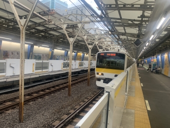 水道橋駅から秋葉原駅の乗車記録(乗りつぶし)写真