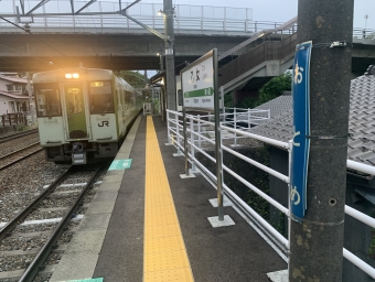 乙女駅から小諸駅の乗車記録(乗りつぶし)写真