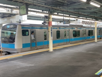 東神奈川駅から根岸駅の乗車記録(乗りつぶし)写真