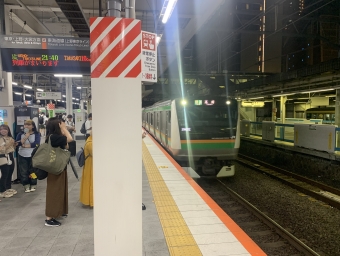 川崎駅から神保原駅の乗車記録(乗りつぶし)写真