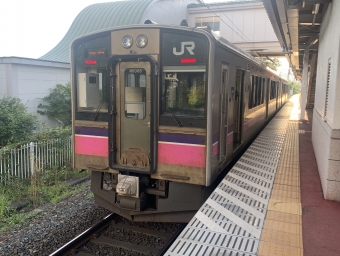 雫石駅から盛岡駅の乗車記録(乗りつぶし)写真