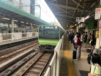 東京駅から新宿駅:鉄道乗車記録の写真