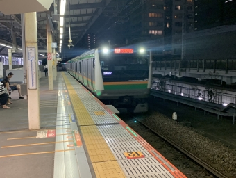 武蔵小杉駅から倉賀野駅の乗車記録(乗りつぶし)写真
