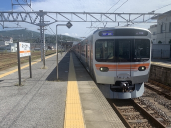 中津川駅から恵那駅の乗車記録(乗りつぶし)写真